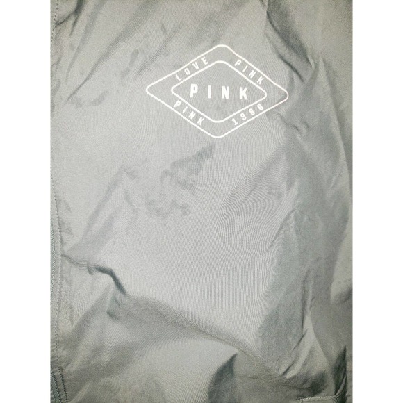 Victoria Secret Pink lightweight Oversized hooded Anorak Jacket Size XS - Picture 2 of 9